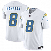 Men & Women & Youth Los Angeles Chargers #8 Omarion Hampton White 2025 F.U.S.E. Vapor Limited Stitched Jersey,baseball caps,new era cap wholesale,wholesale hats